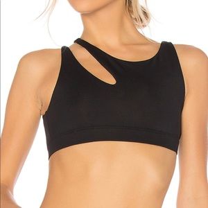 alo peak sports bra - icy blue